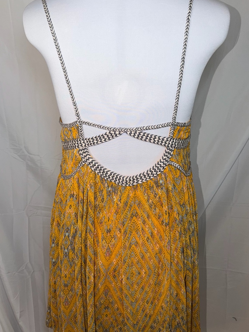 Free People "Periscopes in the Sky" Printed Babydoll Dress - Picture 5 of 13